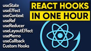 React Hooks in ONE Video 2022  EASIEST Explanation   React JS Tutorial [upl. by Viehmann]