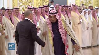 Saudi King visits Russia for first time [upl. by Fedora]