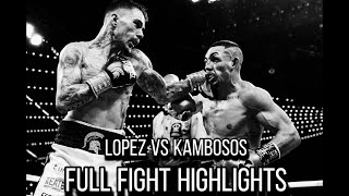 Teófimo López vs George Kambosos Jr Full Fight Highlights [upl. by Dnomar]