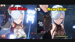 Shenhe Skin Comparison [upl. by Dagall12]