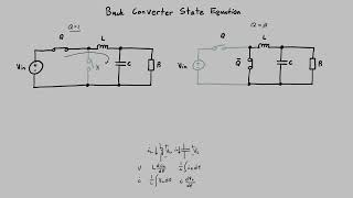 Buck Converter State Equation Derivation [upl. by Uzia]