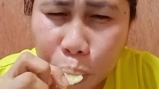 ASMR Very sour Calamansi  PRUTAS NA NAKAKAPANGIT LALO 😁 asmr mukbang eating [upl. by Opportina]