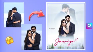 Double Exposure Photo Editing In Picsart  Pre Wedding Photo Editing In Phone  Rc editing club [upl. by Bianchi]