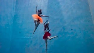 Graceful as Ballerinas Freediving Girls Free Immersion Dive [upl. by Nawiat]