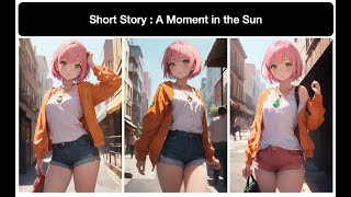 Concept Art amp Story 4 Shorts  A Moment in the Sun girl japan toon dc [upl. by Colson]