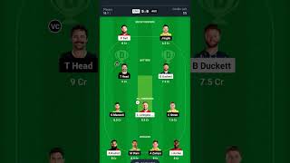 ENG vs AUS 1st ODI TODAY PREDICTION shorts dream11 [upl. by Jedthus575]