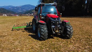 BRONOWANIE  Chain harrowing  LINDNER LINTRAC  TEST  Kotnik  2022 [upl. by Nylekoorb]