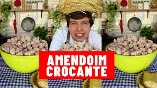 Amendoim doce crocante com 3 ingredientes  shorts [upl. by Polly]