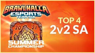 Top 4  Summer Championship 2021  SA 2v2 [upl. by Elleinet806]