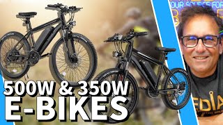 Electric Bike 350W 26quot 198MPH VS Electric Bike 500W 275quot 216MPH TotGuard [upl. by Hawley844]