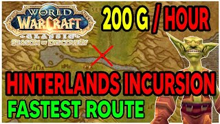 The Most Efficient GUIDE To HINTERLANDS INCURSION Get your EMERALD CHIPS Fast [upl. by Matias]