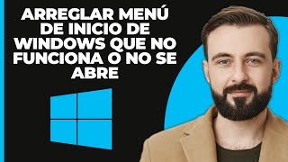 Cómo solucionar que el menú de inicio de Windows no funciona no abre o no busca  Tutorial [upl. by Derf804]