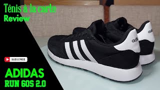 Tênis Adidas Run 60s 20 preto  Review [upl. by Ainedrag]