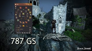 BDO Road to 787 GS Sovereign weapon Enhancing Vlll  검은사막 풍 군왕 각성무기 강화 [upl. by Thilde103]