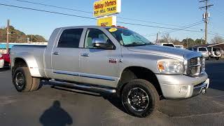 2008 Dodge Ram 3500 Cummins Diesel Mega Cab Dually For Sale At Holiday Motors [upl. by Okir]