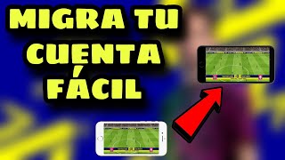 🔥COMO MIGRAR DATOS EN EFOOTBALL MOBILE A OTROS DISPOSITIVOS FACIL [upl. by Tarrah]