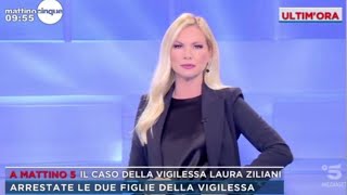 Mattino 5 Federica Panicucci senza parole quotImmagini che fanno effettoquot Durante la puntata di oggi [upl. by Gilder332]