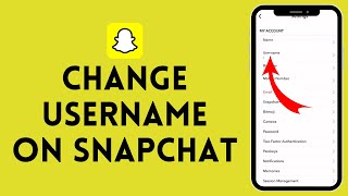 How to Change Username on Snapchat 2024  Edit Username in Snapchat [upl. by Jegar]