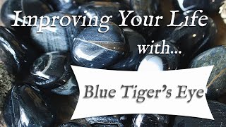 BLUE TIGERS EYE 💎 TOP 4 Crystal Wisdom Benefits of Blue Tigers Eye  Stone of Communication [upl. by Komarek]