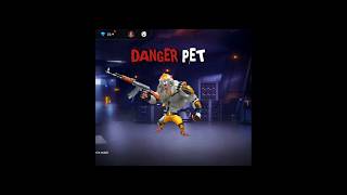 DANGER PET ☠️freefire gaming trending shorts viralvideo impossible ff max [upl. by Droc]