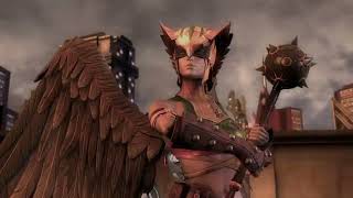 Injustice Gods Among Us Ultimate  Hawkgirl VS Frost [upl. by Nodnarb]