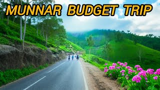 MUNNAR BUDGET TRIP 💚  TOURIST PLACES COMPLETE GUIDE  TENT STAY KOLUKKUMALAI SURYANELLI KERALA [upl. by Anead212]