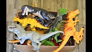 New Dinosaurs Box Toys RC Walking Dinosaur Light And Sound TRex Indominus Rex [upl. by Enoed]