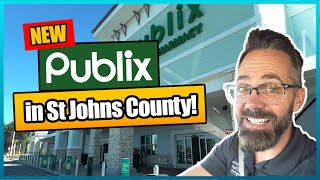 New Publix location in St Johns County FL  St Johns County Retail Stores [upl. by Allister941]