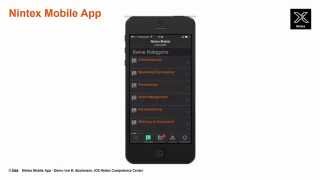 Nintex Mobile App Spesenantrag via Smartphone Demo [upl. by Christabella78]