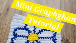 Mini Daisy Graphghan Tutorial [upl. by Maleeny]