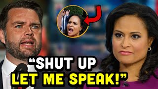 Kristen Welker NBC Host LOSES IT After She Repeatedly INSULTS JD Vance On Live TV [upl. by Katy]