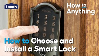 How to Install a Smart Lock and Deadbolt  How To Anything [upl. by Nawed]