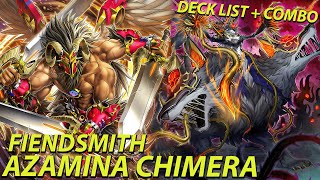 This Deck Will Be Tier 1  Azamina Fiendsmith Chimera Deck List  Combos [upl. by Schnell]