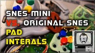 SNES Mini Controller Tear Down amp Comparison  Nostalgia Nerd [upl. by Aisat]