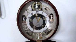 Seiko Melodies in Motion Charming Bell Wall Clock [upl. by Onaicram]