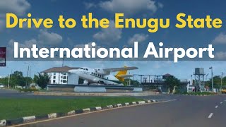 Driving through Akanu ibiam international Airport Enugu Nigeria  chinonso Freddy lifestyle enugu [upl. by Aicrag]