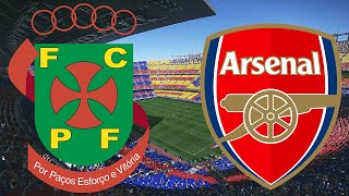 FC PAÇOS DE FERREIRA VS ARSENAL  AMIGÁVEL  ESPECIAL PORTUGAL PES2010 ‹ PauloOo › [upl. by Vokaay]