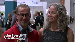 Greenbuild 2023 Day 3 Interviews Heidi Kunsch and John Beeson [upl. by Lew]