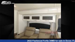 Spectacular 2022 Fleetwood Fortis 34MB Class A RV For Sale in Dover FL  RVUSAcom [upl. by Schonfield581]