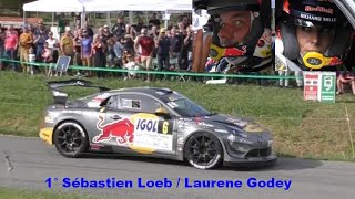 Rallye Mont blanc Morzine 2024 que Sébastien Loeb 1°scratch [upl. by Pendleton]