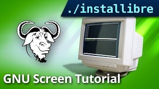 GNU Screen Basic Tutorial [upl. by Saticilef702]