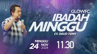 Ibadah Minggu GLOWFC 3  1130 WIB  Minggu 24 November 2024 [upl. by Leonore]