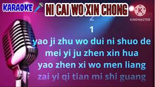 Ni Cai Wo Xin Chong singer Deng Li Jun teresa Teng karaoke mandarin no vocal [upl. by Alison]