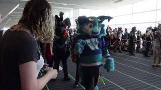 ANTHROCON FURSUIT PARADE 2024 [upl. by Sholom]