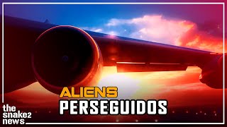 OVNIS PERSEGUIDOS POR UN CAZA ESPAÑOL Y UN AVIÓN COMERCIAL [upl. by Ainatnas]