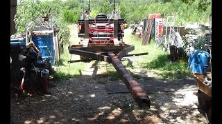 Cutting up a scrap Boat Trailer Frame with the 200 00 Amazon Plasma Cutter [upl. by Ainot]