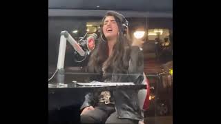 NEW Angelina Jordan When the mic cant take her power angelinajordan reaction new roadshow fyp [upl. by Boyt417]