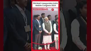 PM Narendra Modi inaugurates 2024 India Mobile Congress in New Delhi [upl. by Lrigybab698]