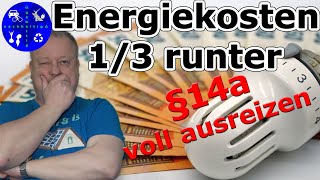 §14a EnWG voll ausreizen Mit Wärmepumpe und EAuto die Energiekosten deutlich senken [upl. by Dry]