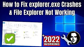 File Explorer not responding in Windows 1011  How to Fix explorerexe crashing  2024 Working [upl. by Azriel]